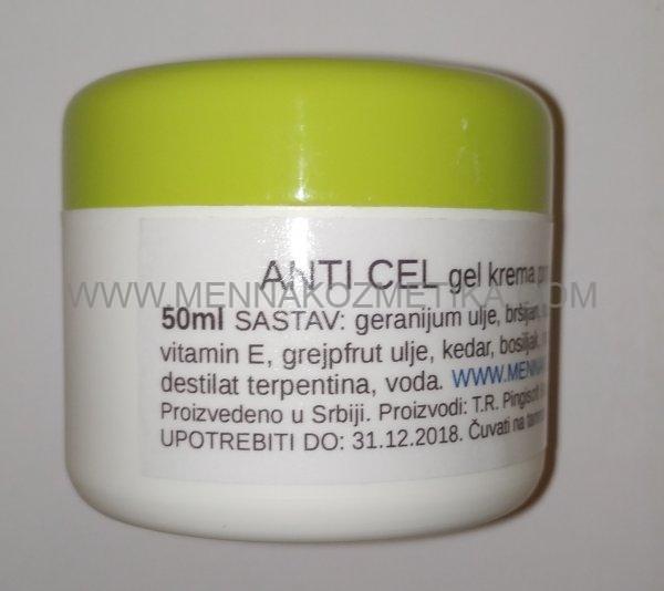 ANTI CEL 50ml noćna gel-krema protiv celulita